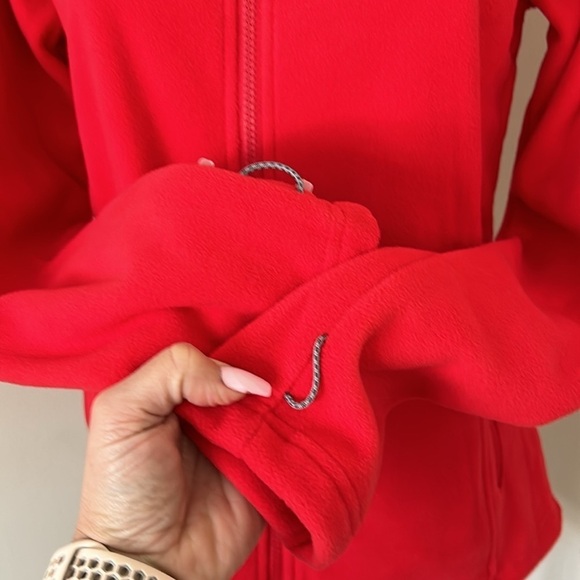 (NWT) Columbia Women’s Falls II Full-Zip Fleece Red Jacket, Small - Picture 8 of 17